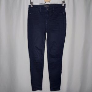 Talbots Flawless 5-Pocket Jegging Jeans 4 Womens Dark Blue Stretch Denim
